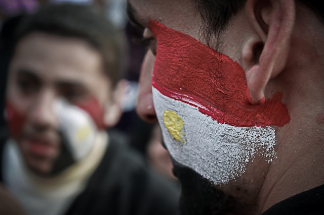 egypt painted face