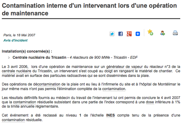 rapport de l'ASN