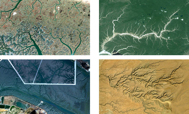 Fractales Google Earth